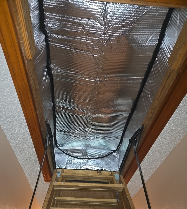 Air barrier after sealing